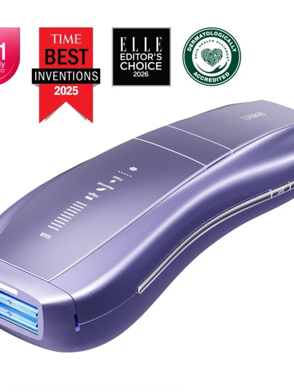 Ulike  Air 10 IPL Laser Hair Removal Device Purple NIB NWT